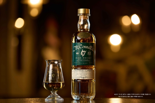 ▲ 프리미엄 아이리쉬 위스키 맥코넬스ⓒ골든블루 인터내셔널