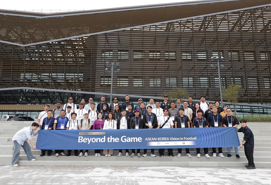 ▲ 축구로 하나 된 한-아세안, '축구사랑나눔재단 FIELD 프로그램'의 3년 여정이 마무리됐다.ⓒ대한축구협회 축구사랑나눔재단 제공