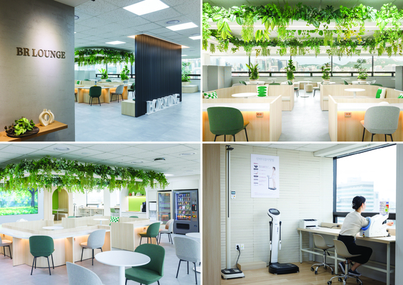 ▲ 보령의 BR 라운지. ⓒ보령