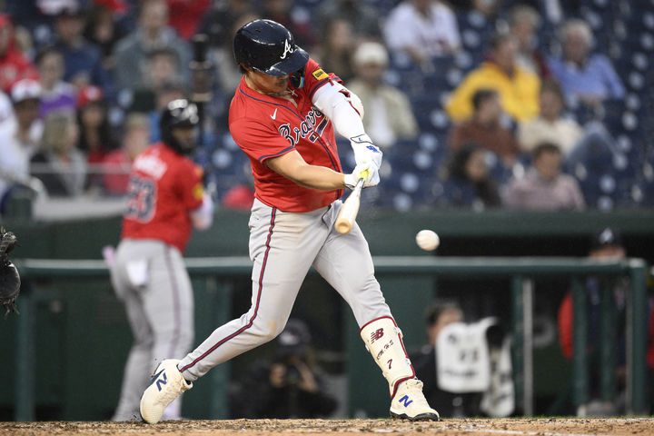 ▲ 애틀랜타 김하성이 4타수 무안타 침묵으로 하락세를 탔다.ⓒ뉴시스 제공