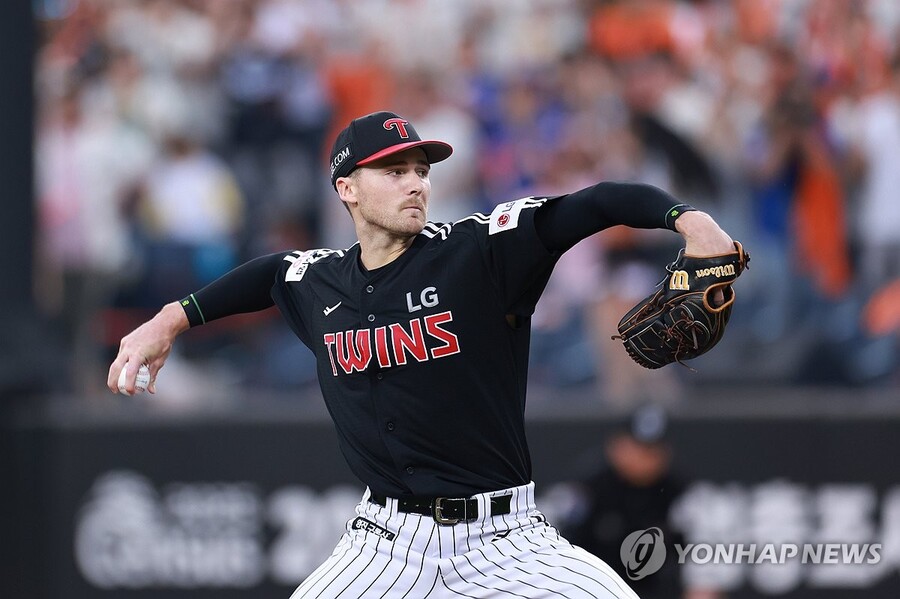 ▲ LG가 한화를 9-2로 꺾고 정규리그 매직넘버를 '1'로 줄였다.ⓒ연합뉴스 제공