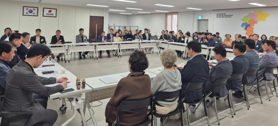 ▲ 국민의힘 충북도당은 지난 26일 도당에서 청주 흥덕, 서원구 당원들에 대한 교육울 진행했다.ⓒ국민의힘 충북도당