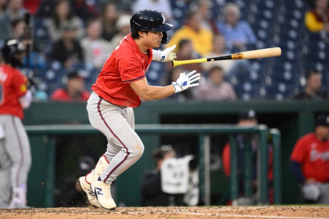 ▲ 애틀랜타 김하성이 이적 후 처음으로 2경기 연속 침묵에 빠졌다.ⓒ뉴시스 제공