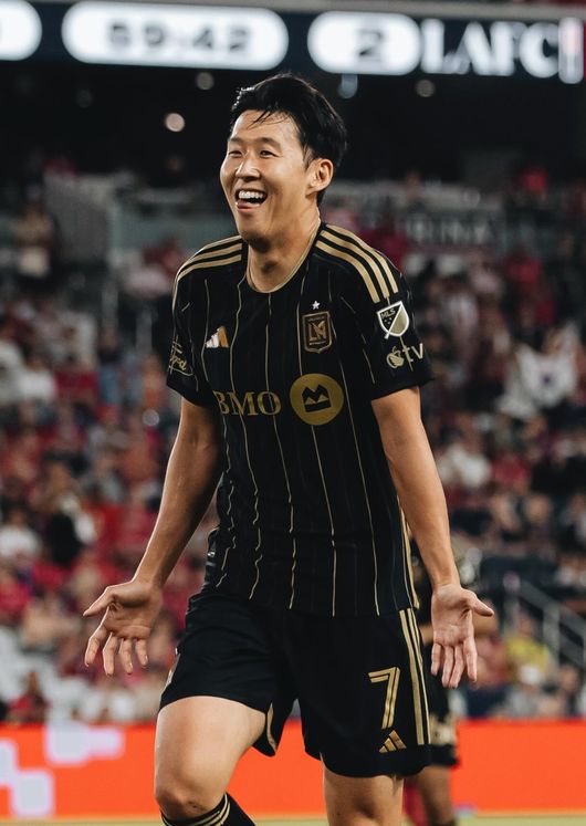 ▲ 손흥민이 멀티골을 터뜨리며 팀의 대승을 이끌었고, 최고 평점을 받았다.ⓒLA FC 제공