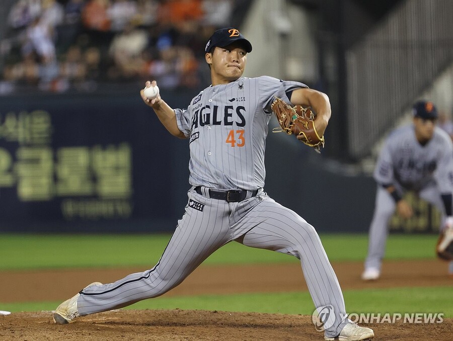 ▲ 29일 LG와 운명의 맞대결에 한화는 정우주를 선발로 내세운다.ⓒ연합뉴스 제공