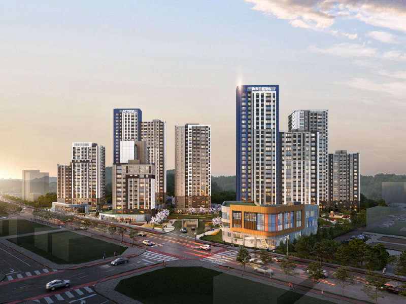 ▲ 공공임대주택 및 돌봄클러스터 조감도.ⓒ경북도