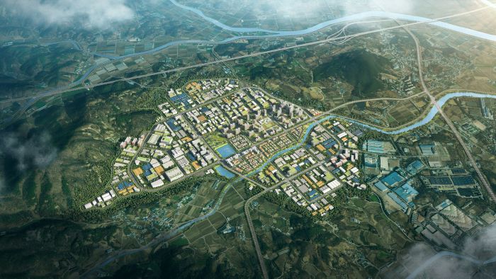 ▲ 세종스마트국가산업단지 조감도.ⓒ세종시