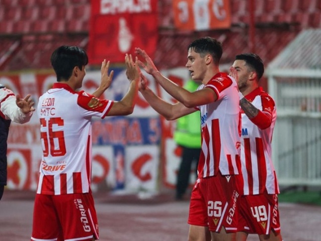 ▲ 세르비아프로축구 FK 츠르베나 즈베즈다에서 뛰는 대한민국 국가대표 측면수비수 설영우가 시즌 3호 도움을 기록하며 팀의 개막 8연승을 견인했다. 250929 사진=즈베즈다 소셜미디어 갈무리. ⓒ뉴시스