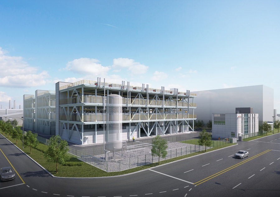 ▲ 롯데SK에너루트 울산하이드로젠파워 2호 조감도ⓒ롯데SK에너루트