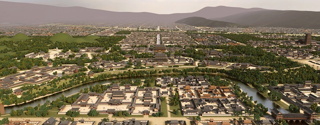 ▲ 신라왕경도 전경.ⓒ경주시