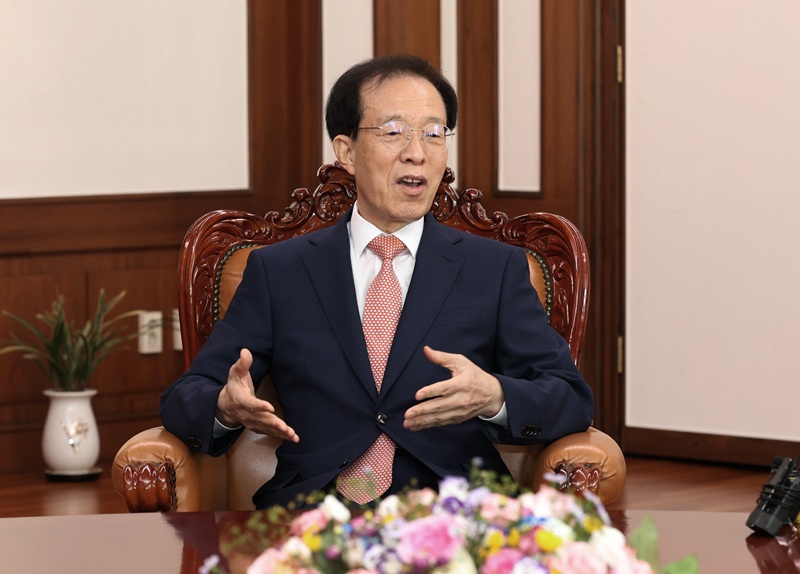 ▲ 이석연 국민통합위원장. ⓒ국민통합위원회