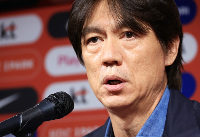 ▲ 홍명보 한국 축구대표팀 감독이 손흥민 주장 교체 논란에 확실하게 선을 그었다.ⓒ연합뉴스 제공