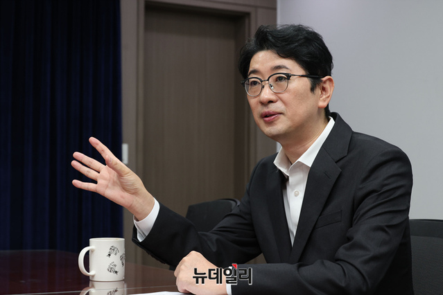 ▲ 주진우 국민의힘 의원이 29일 국회 의원회관에서 뉴데일리와 인터뷰를 하고 있다. ⓒ이종현 기자