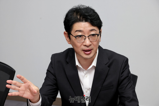 ▲ 주진우 국민의힘 의원이 29일 국회 의원회관에서 뉴데일리와 인터뷰를 하고 있다. ⓒ이종현 기자