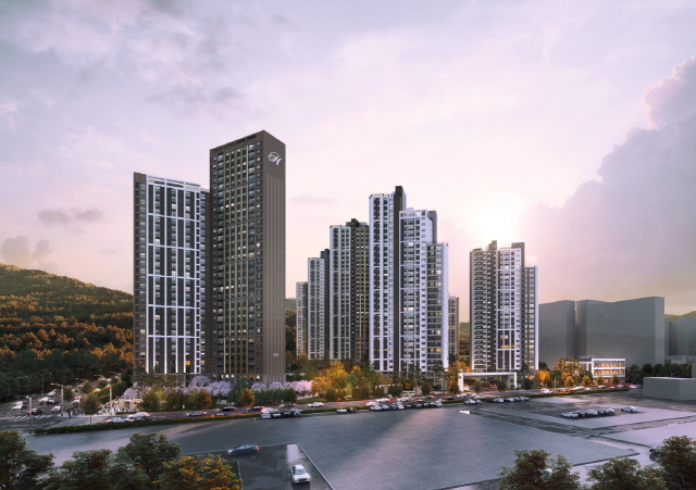 ▲ 의정부 '힐스테이트 회룡역파크뷰' 투시도ⓒ현대건설