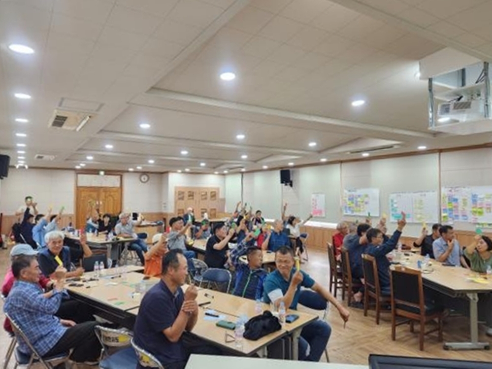 ▲ 마을활동가 워크숍ⓒ장흥군 제공