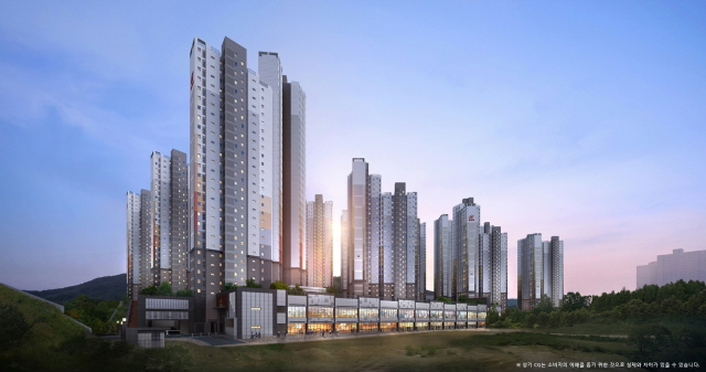 ▲ 힐스테이트 용인포레 투시도ⓒ현대엔지니어링