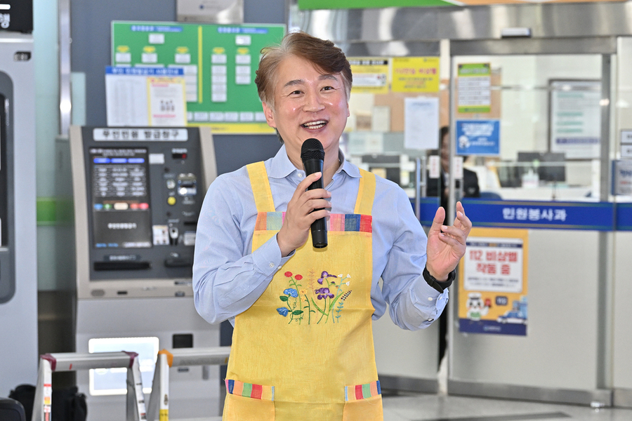 ▲ 서구아너스, 추석 맞아 ‘이웃 온(ON)데이’로 나눔실천ⓒ광주시 서구청 제공
