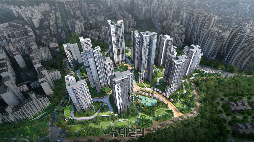 ▲ 송파구 거여새마을구역 공공재개발 조감도 ⓒ서울시