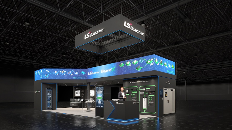 ▲ LS일렉트릭 데이터센터월드 아시아 2025 부스 조감도 ⓒLS일렉트릭