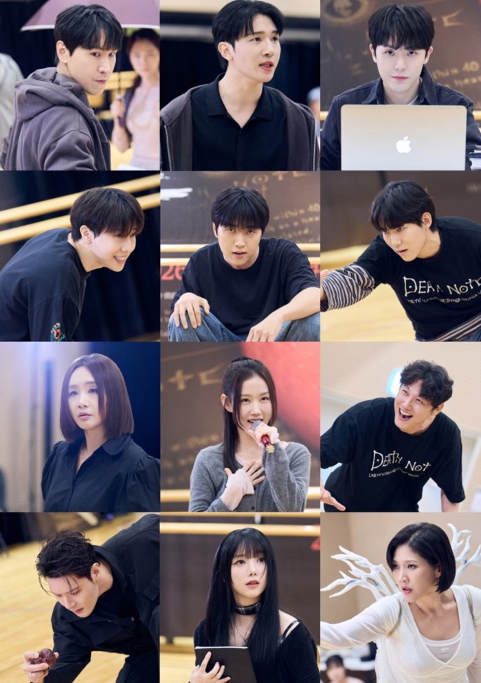 ▲ 뮤지컬 '데스노트' 연습 현장.ⓒ오디컴퍼니
