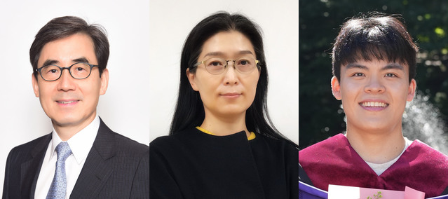 ▲ (좌측부터) 서울대병원 의생명연구원 김효수·이은주 교수, 서울대 문도담 박사. ⓒ서울대병원