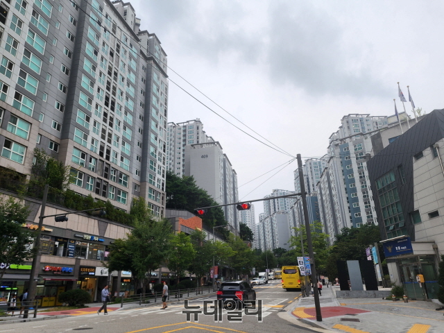 ▲ 마포구 아현동 일대 아파트=나광국 기자