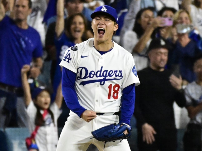 ▲ 야마모토가 호투한 다저스가 신시내티를 8-4로 꺾었다.ⓒ연합뉴스 제공