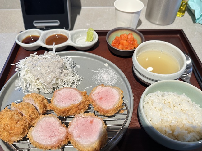 ▲ 카츠 오테 안심정식. ⓒ강원랜드