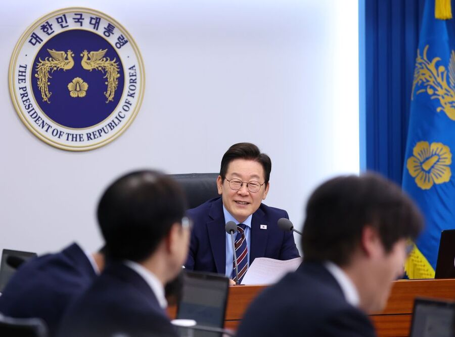 ▲ 이재명 대통령이 지난 2일 서울 용산 대통령실 청사에서 열린 수석보좌관회의에서 발언하고 있다.ⓒ뉴시스