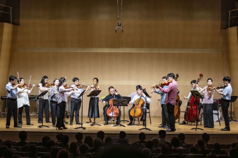 ▲ 지난 7월 열린 '행복한 음악회' 공연.ⓒ서울시향