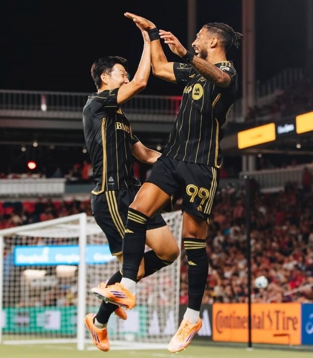 ▲ LA가 리그 5연승을 달렸지만, 파워랭킹에서 1계단 하락했다.ⓒLA FC 제공