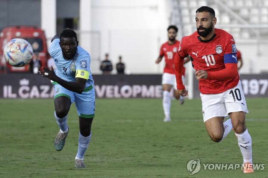 ▲ 살라가 맹활약을 펼친 이집트가 통산 4번째 월드컵 본선행을 확정했다.ⓒ연합뉴스 제공
