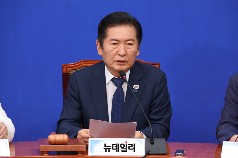 ▲ 정청래 더불어민주당 대표. ⓒ이종현 기자