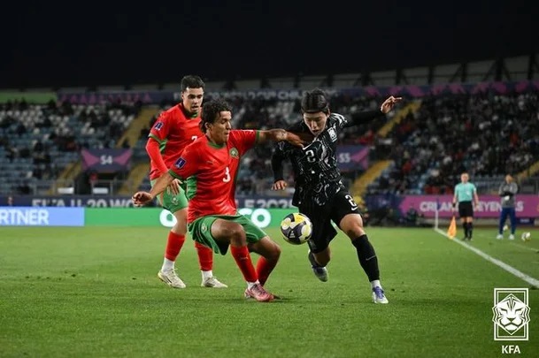 ▲ 한국 U-20 대표팀이 U-20 월드컵 16강에서 모로코에 패배하며 탈락했다.ⓒ대한축구협회 제공