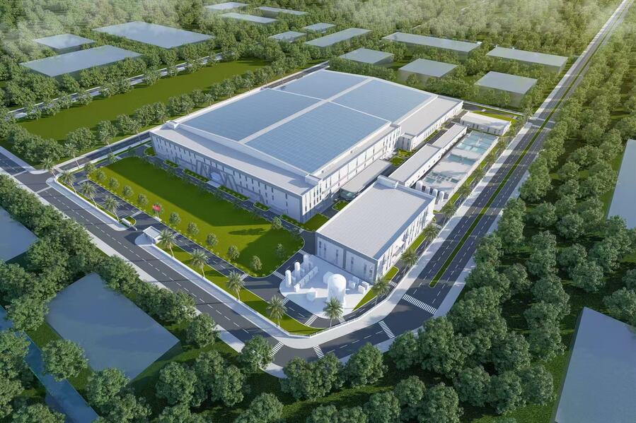 ▲ OCI홀딩스 베트남 웨이퍼 공장 조감도ⓒOCI홀딩스