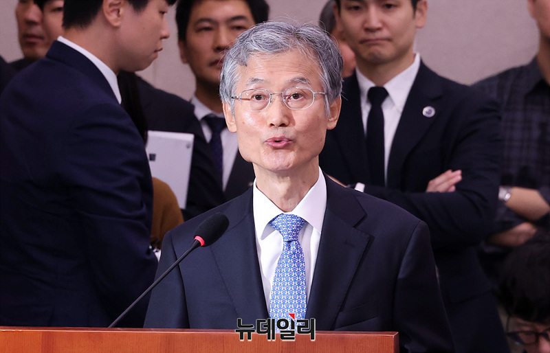 ▲ 조희대 대법원장이 13일 오전 국회에서 열린 국회 법제사법위원회의 대법원 등에 대한 국정감사에서 발언하고 있다.ⓒ이종현 기자