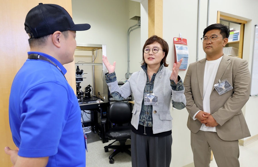 ▲ 양금희 경북도 경제부지사는 세계적인 생물학 연구기관인 솔크연구소를 방문했다. ⓒ경북도