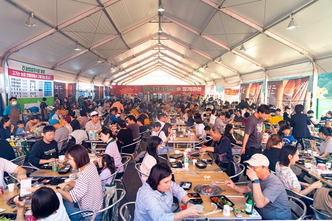 ▲ 지난해 열린 횡성한우축제 모습. ⓒ횡성문화관광재단
