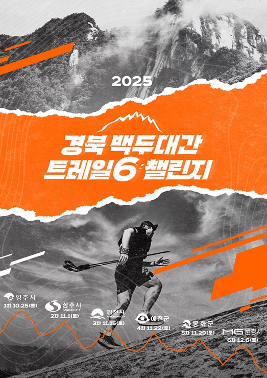 ▲ 경북 백두대간6 챌린지 포스터.ⓒ경북도