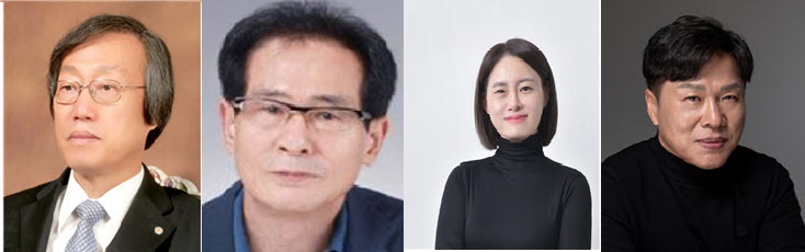 ▲ 청도군(군수 김하수)이 주최하고 이호우·이영도 문학기념회(회장 민병도)가 주관하는 이호우·이영도시조문학상 수상자가 선정됐다.(좌측부터  손수성 시인, 최영효 시인, 이현정 시인, 정원일 시인)ⓒ청도군