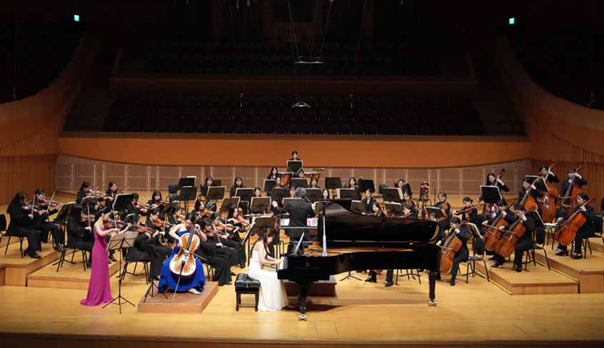 ▲ 지역사회와 함께하는 성신필하모닉 오케스트라 특별연주회.ⓒ성신여대