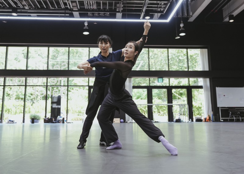 ▲ 서울시발레단 'Under The Trees’ Voices' 연습 장면.ⓒ세종문화회관