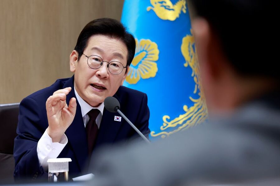 ▲ 이재명 대통령이 14일 서울 용산 대통령실 청사에서 열린 국무회의에서 발언하고 있다. ⓒ뉴시스