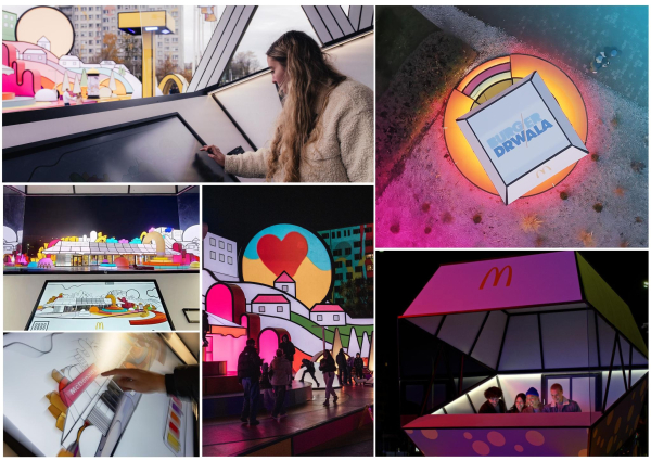 ▲ 맥도날드 폴란드의 '겨울의 밝은 면(A Better Side of Winter)' 캠페인. ⓒ칸라이언즈