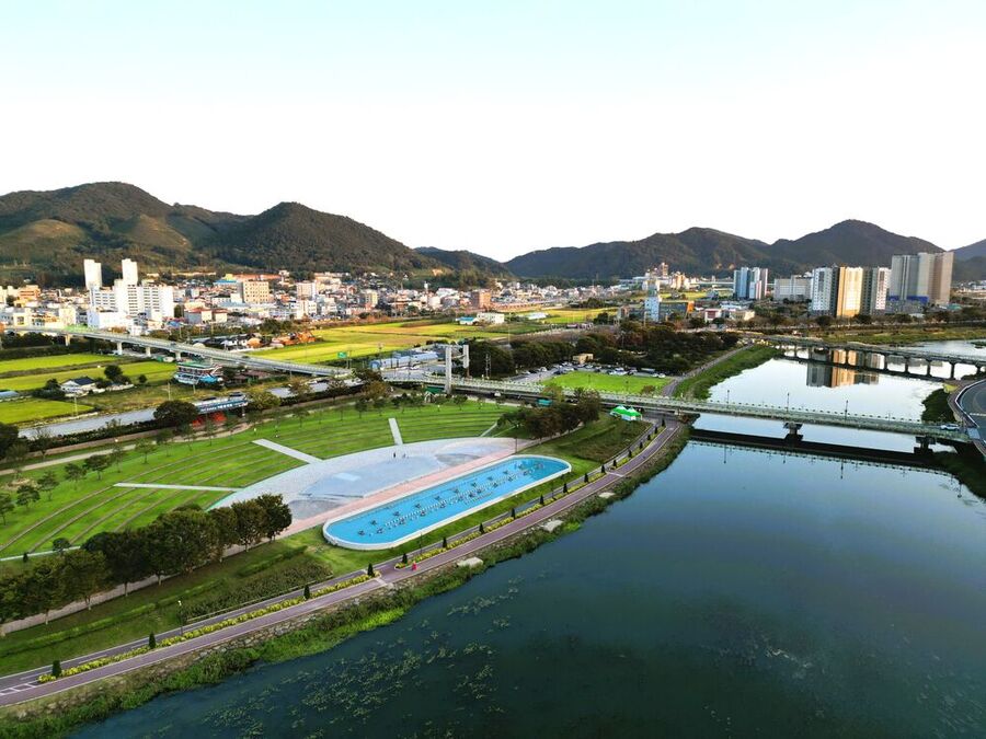 ▲ 황룡정원ⓒ장성군 제공