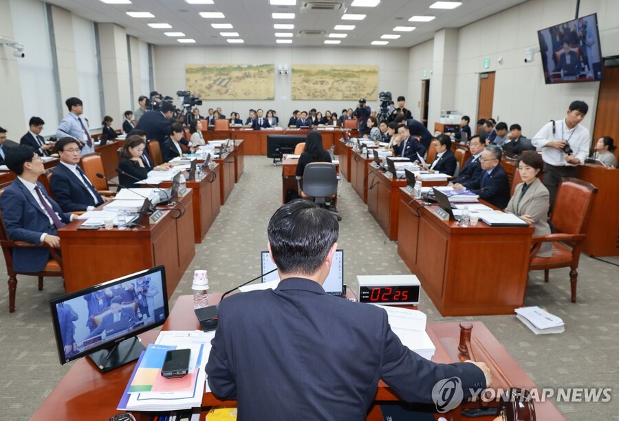 ▲ 국회 교육위원회 국감 현장.ⓒ연합뉴스