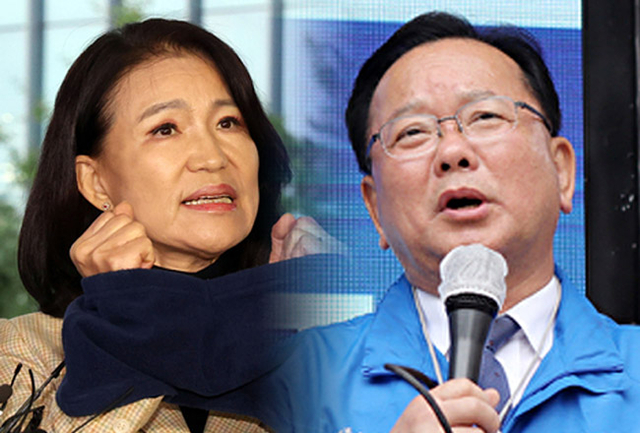 ▲ 이진숙 전 방통위원장과 김부겸 전 의원. /연합뉴스