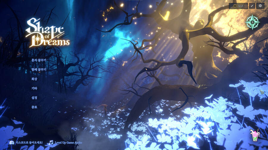 ▲ 셰이프 오브 드림즈의 메인 화면. 함께하기의 메뉴에서는 협동플레이를 지원한다.