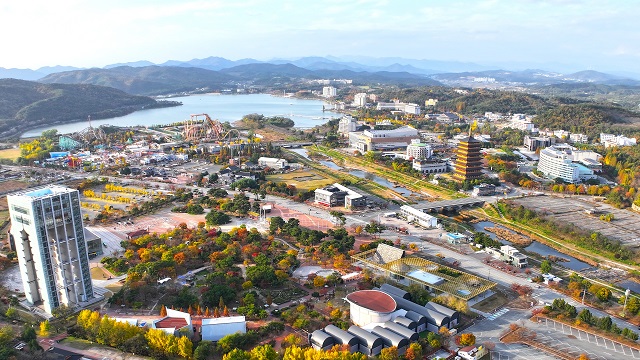 ▲ 경주 보문관광단지 전경.ⓒ경북관경공사